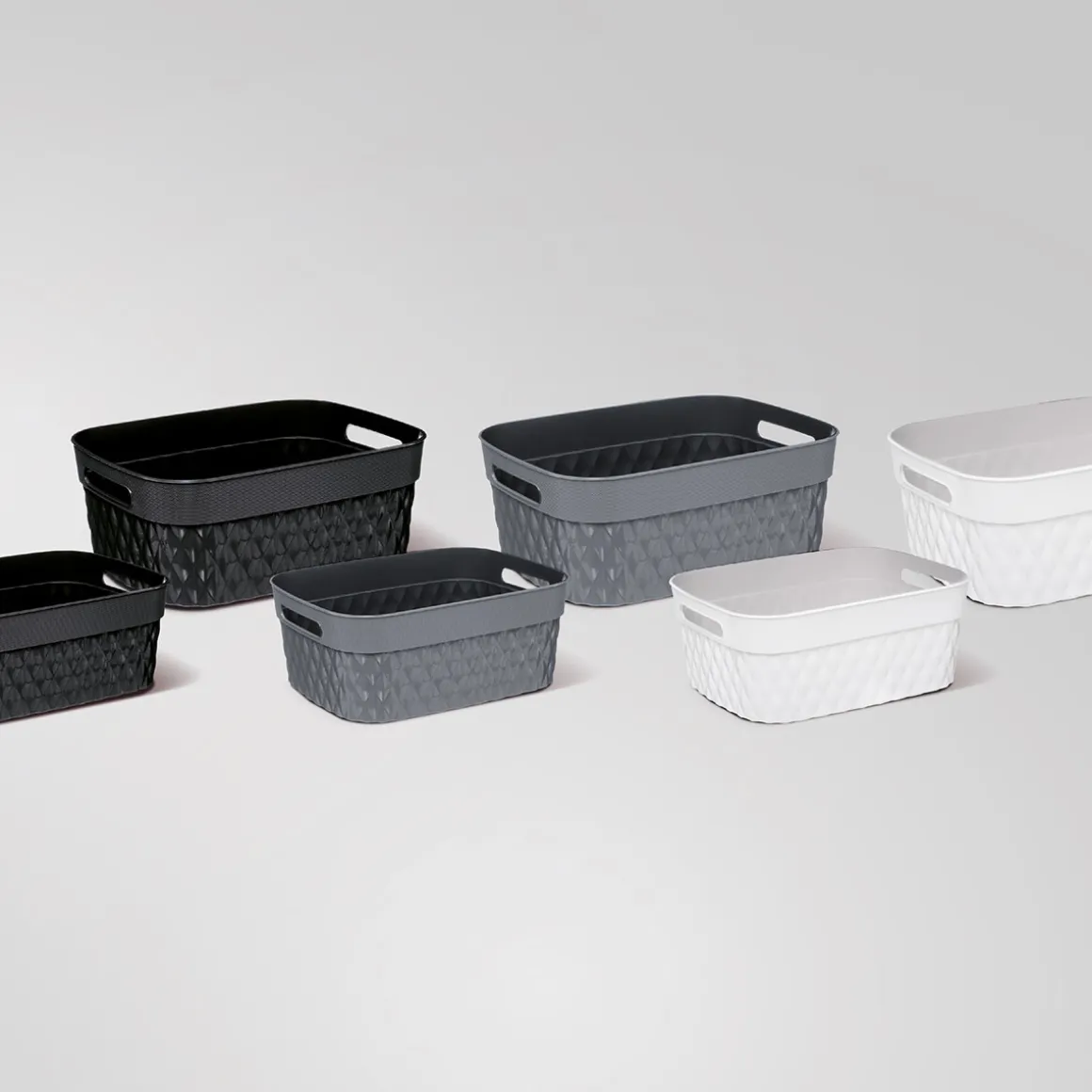 Panier en plastique 8,5L - Noir
