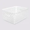 Panier en plastique 4L, Blanc