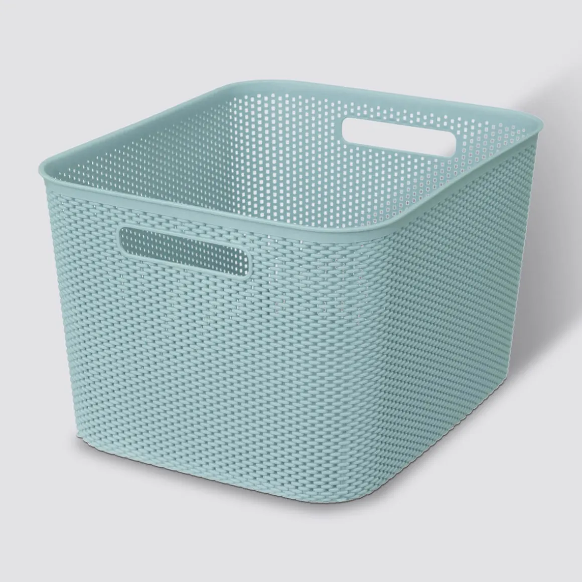 Panier en plastique 19L, Bleu artic