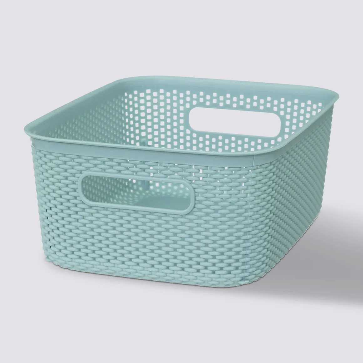 Panier en plastique 4L, Bleu artic
