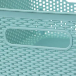 Panier en plastique 4L, Bleu artic