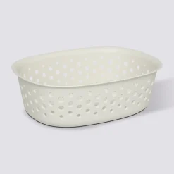 Panier en plastique 0,8L, Crème