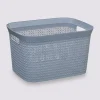 Panier en plastique 25L, Gris