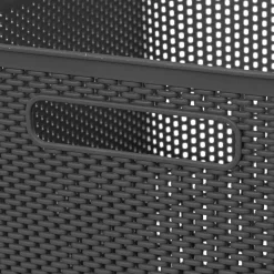 Panier en plastique 19L, Gris anthracite