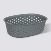 Panier en plastique 0,8L, Gris