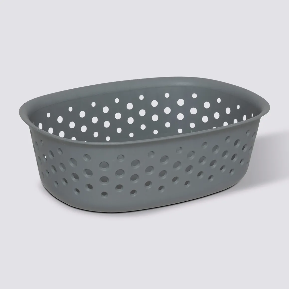Panier en plastique 0,8L, Gris