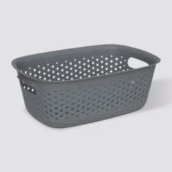 Panier en plastique 3,5L, Gris