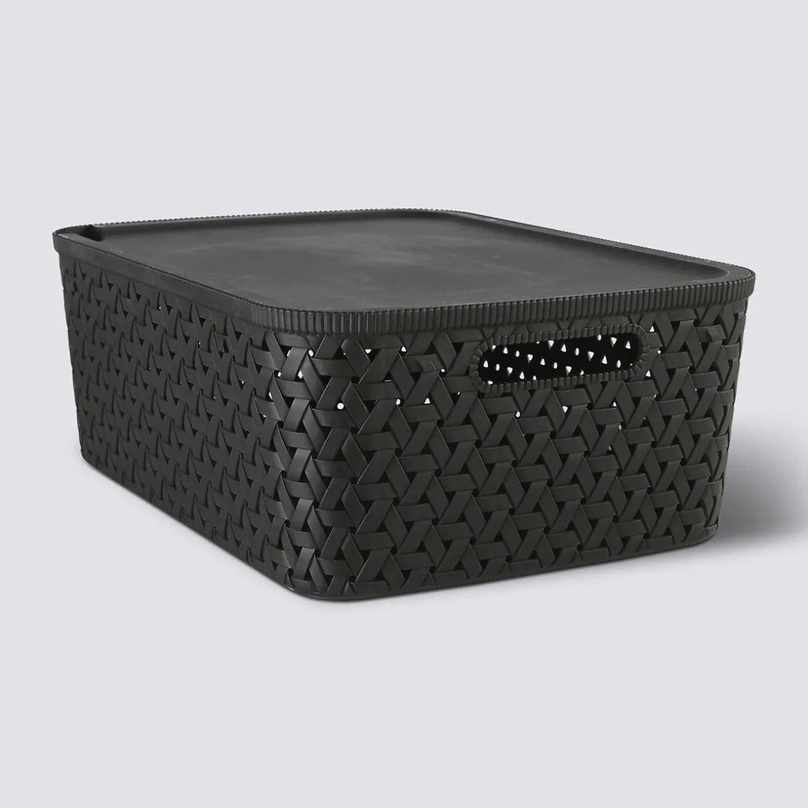 Panier en plastique 15L, Noir