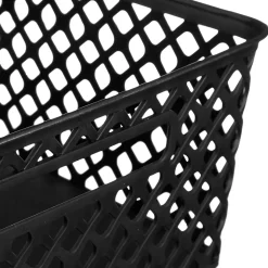 Panier en plastique 11L, Noir
