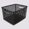 Panier en plastique 19L, Noir