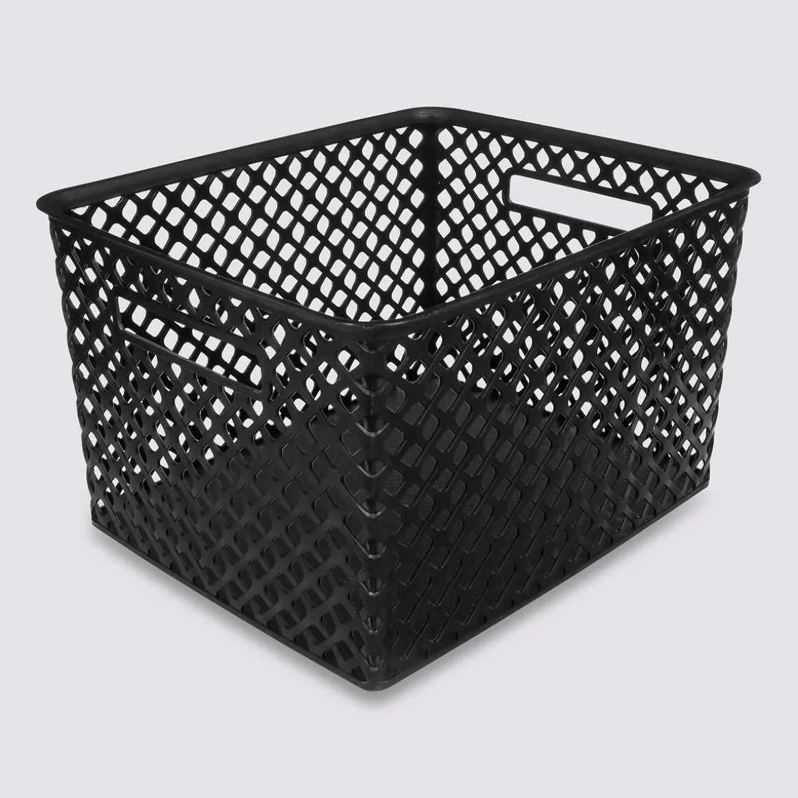 Panier en plastique 19L, Noir