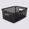 Panier en plastique 4L, Noir