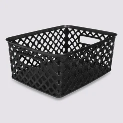 Panier en plastique 4L, Noir