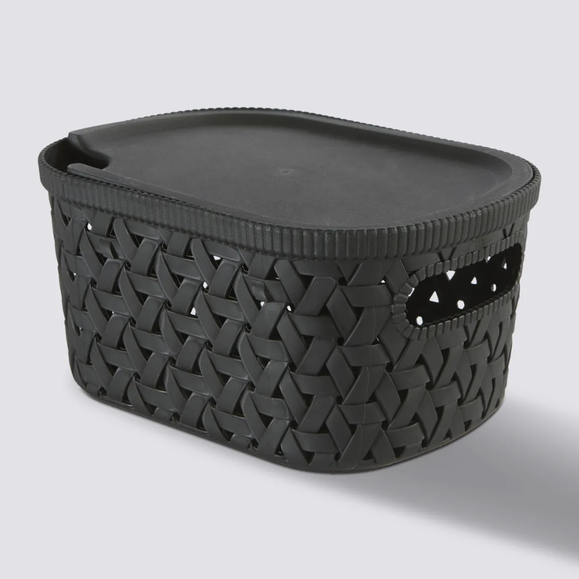 Panier en plastique 2,3L, Noir