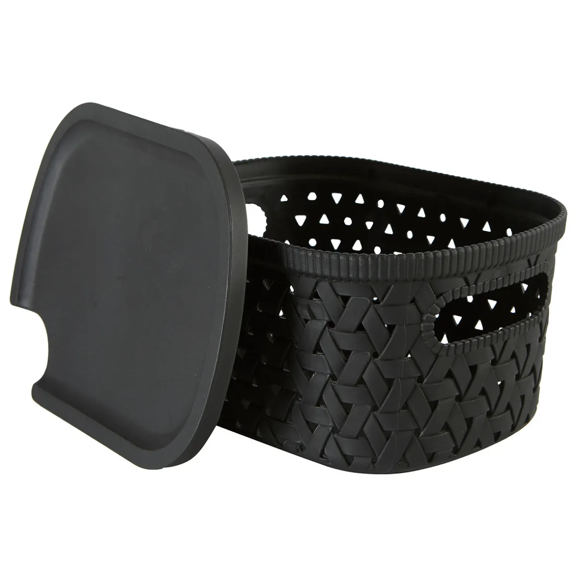Panier en plastique 2,3L, Noir