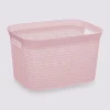 Panier en plastique 25L, Rose