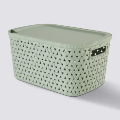 Panier en plastique 6,7L, Sauge