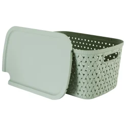 Panier en plastique 6,7L, Sauge