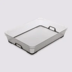 Panier en plastique 6,7L -Taupe
