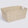 Panier, L.38 cm, Beige