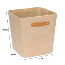 Panier, l.31 cm, Beige