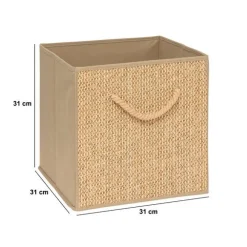 Panier, l.31 cm, Beige