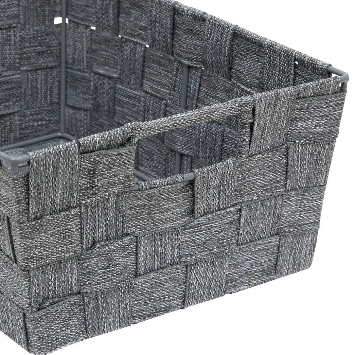 Panier, l.28 cm, Gris