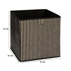 Panier, l.31 cm, Noir