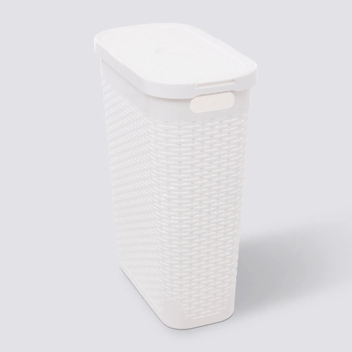 Panier linge 40L, Blanc