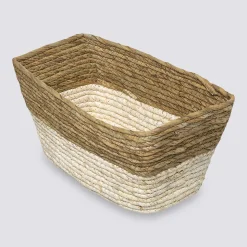 Panier paille 15x31 cm, Naturel