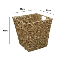 Panier roseau 31x31 cm