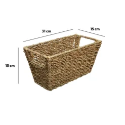 Panier roseau 15x31 cm