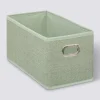 Panier tissu 15x31 cm, Vert Olive