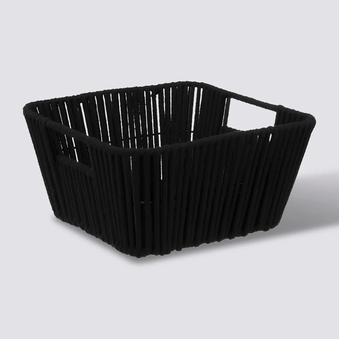 Panier tissu 31x15cm, Noir