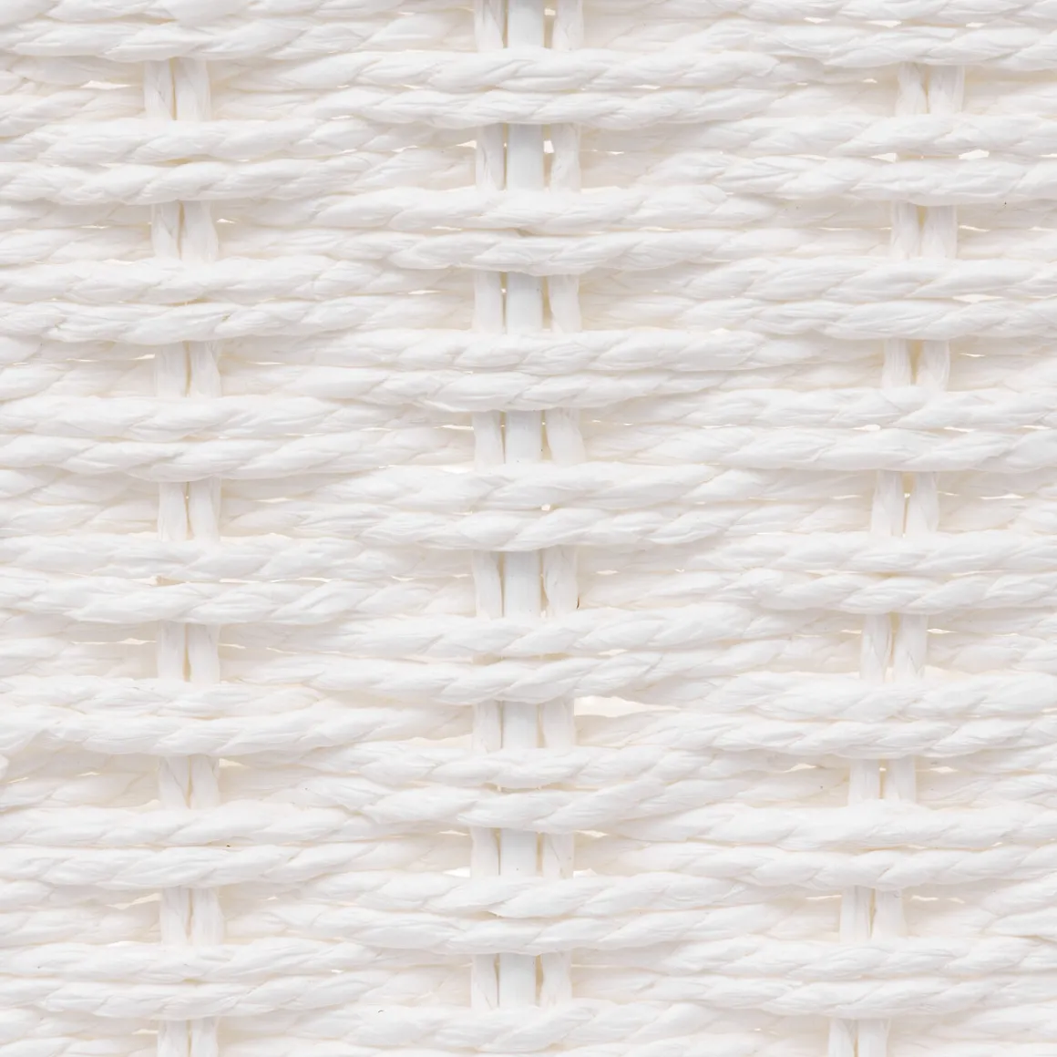 Panier vannerie 15x31cm, Blanc