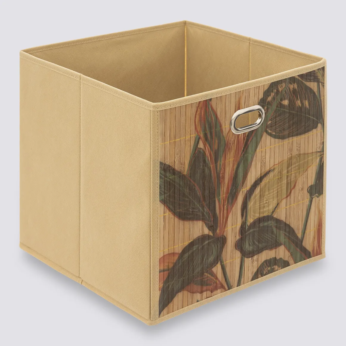 Panier 31x31cm, Latte bambou