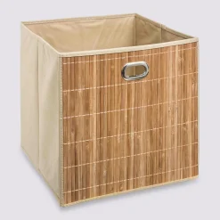 Panier 31x31cm, Latte bambou