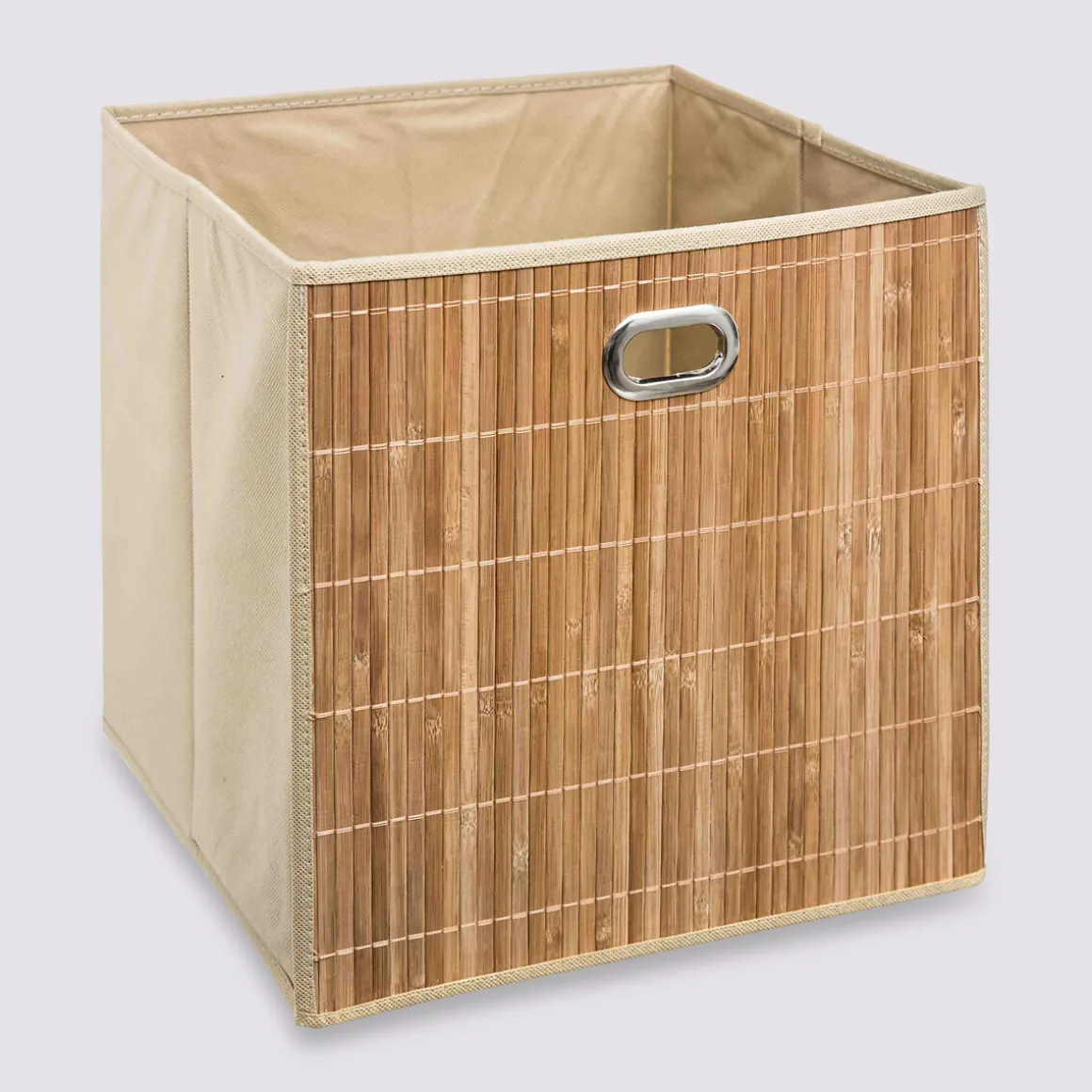Panier 31x31cm, Latte bambou
