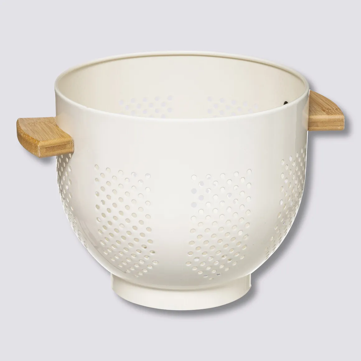 Passoire métal D20 cm, Blanc