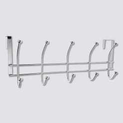 Patère 10 têtes, inox