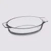 Petit plat ovale, Verre