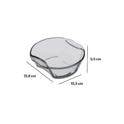 Petit plat rond 16cm, Verre