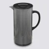 Pichet avec couvercle 1,95L, Gris charbon