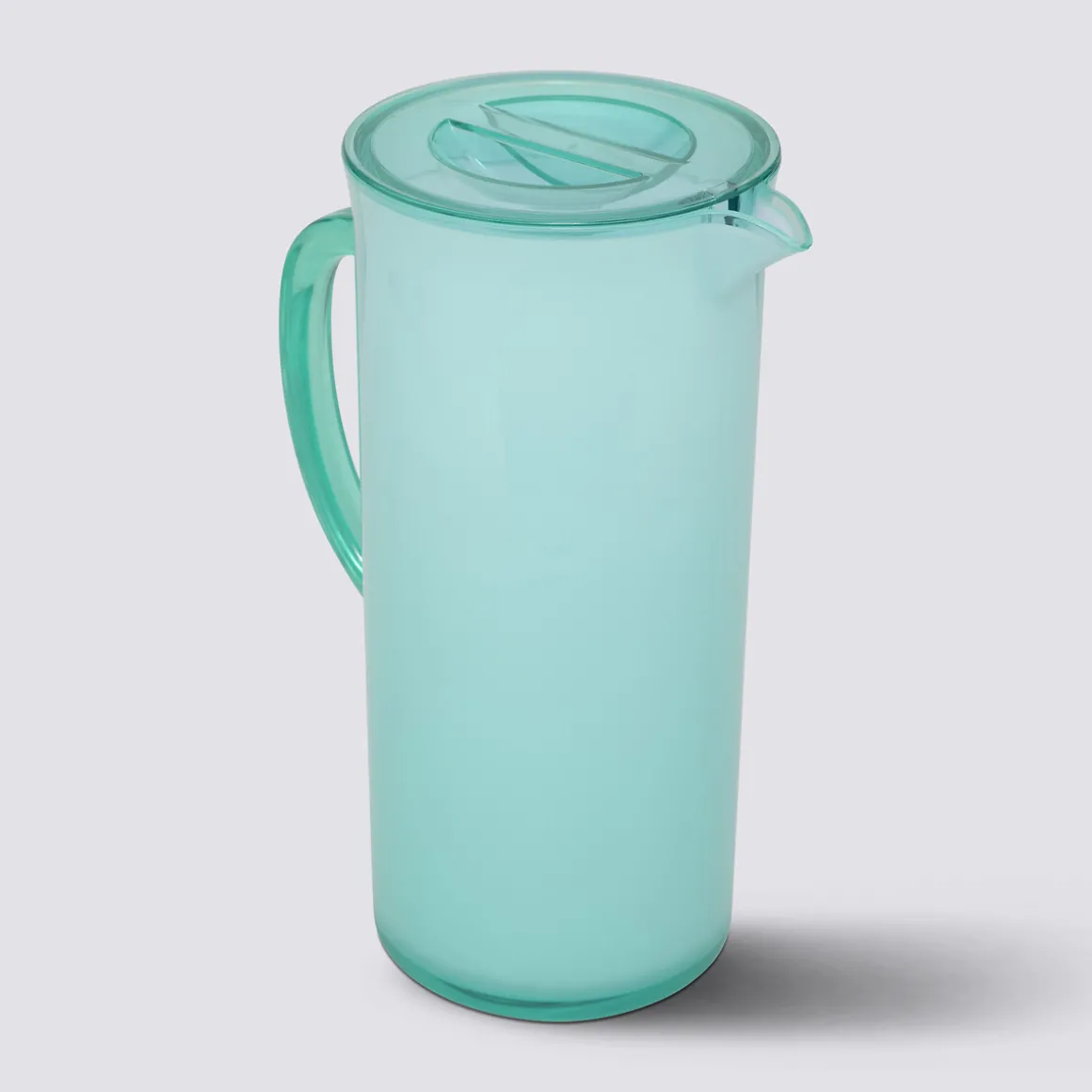 Pichet avec couvercle 2L, Vert menthe
