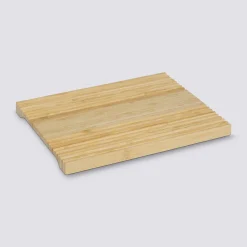 Planche à découper avec rainures, 30x24cm, Bambou