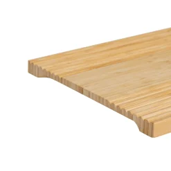 Planche à découper avec rainures, 40x27cm, Bambou