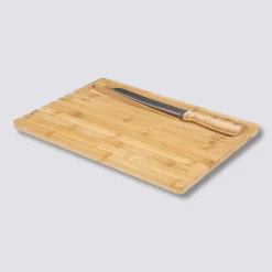 Planche à pain avec couteau/pince