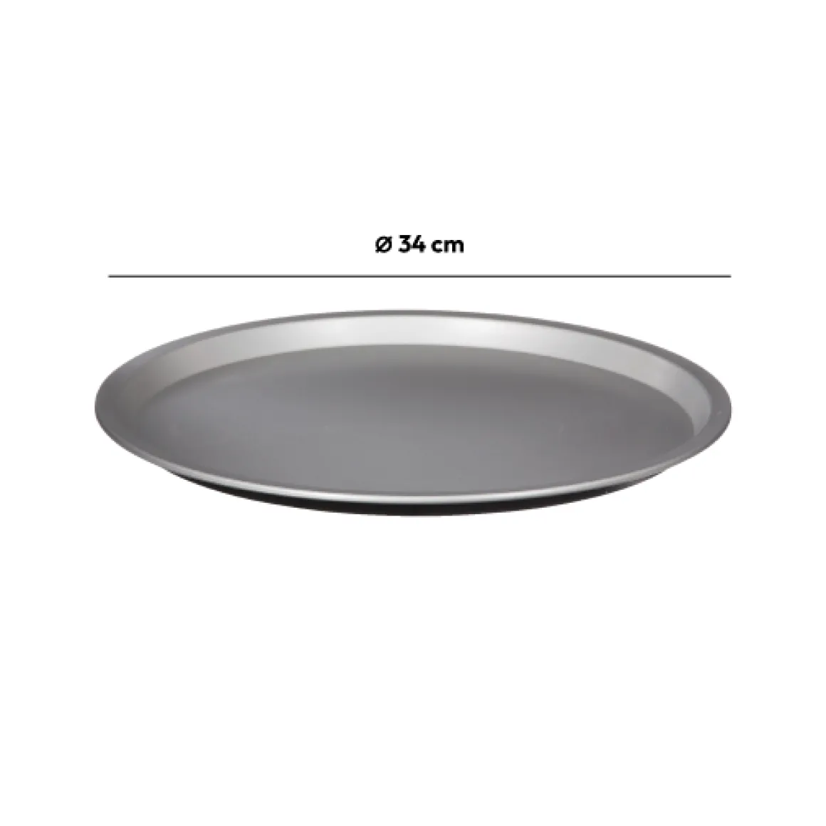 Plaque à pizza métal 32cm