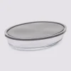 Plat ovale avec couvercle 30x21cm