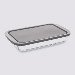 Plat rectangulaire avec couvercle 29x18cm